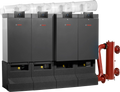Bosch Condens 7000 WP commercial condensing boiler cascade system for large buildings with compact design and high energy efficiency