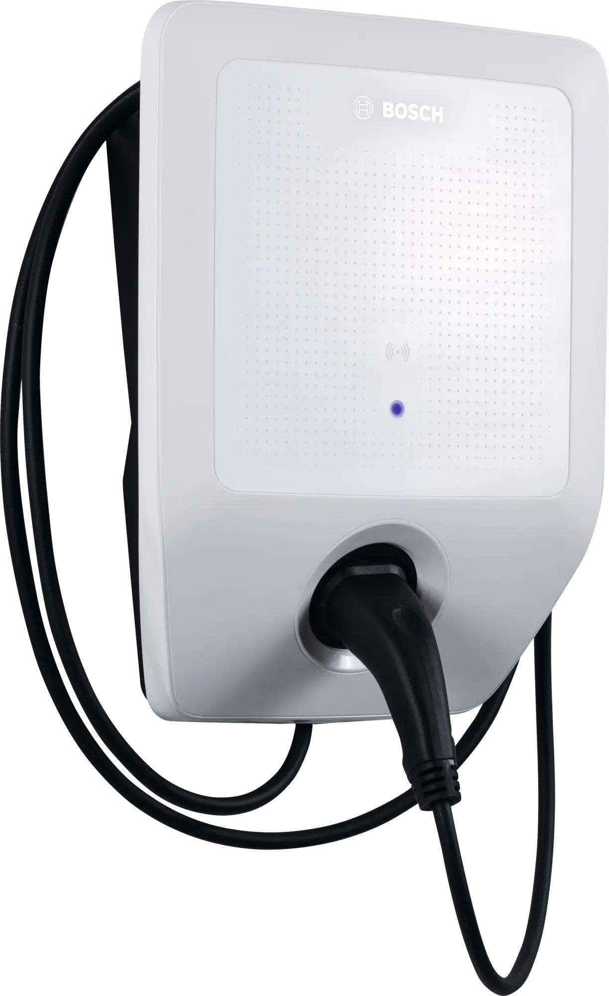 Bosch Power Charge 7000i smart home wallbox charger with integrated Type 2 cable and up to 11 kW charging power