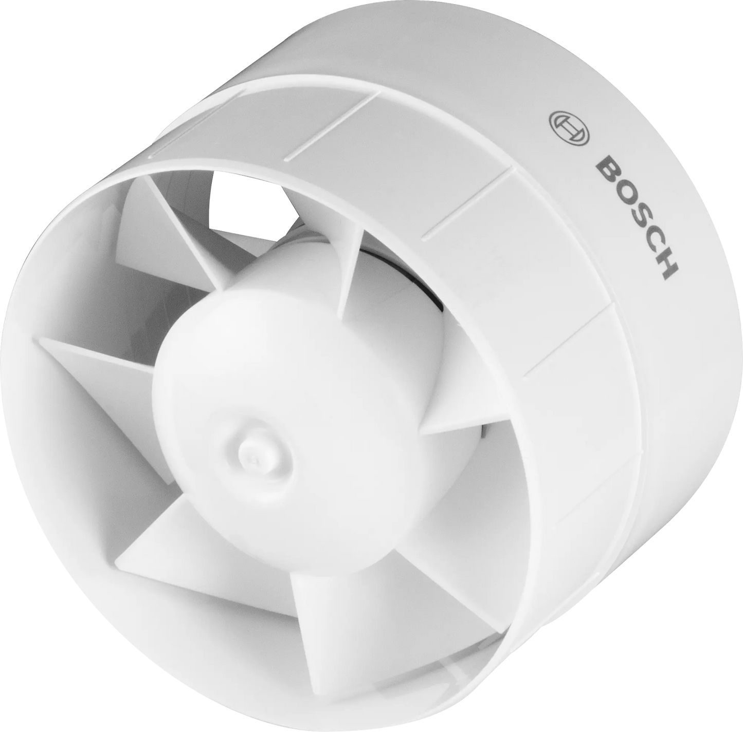 Bathroom Fan Bosch F1200 D 125 hochleistungs white bathroom ventilation fan with 125mm outlet and low noise design
