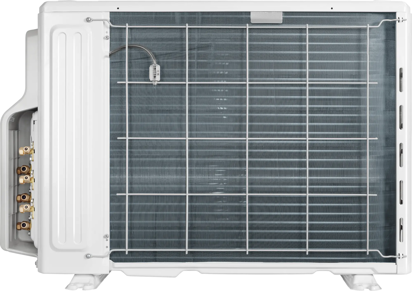Bosch Climate 5000 M outdoor inverter multi-split air conditioning unit with 4 indoor connections and energy-efficient R32 refrigerant.