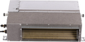 Bosch Climate 5000iU D indoor ducted air conditioning unit with flat design and large airflow for efficient heating and cooling.