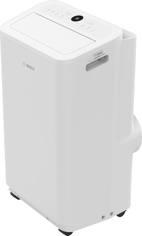 Bosch Cool 2000 mobile Klimaanlage with 2000W cooling capacity, portable design, and eco-friendly refrigerant.