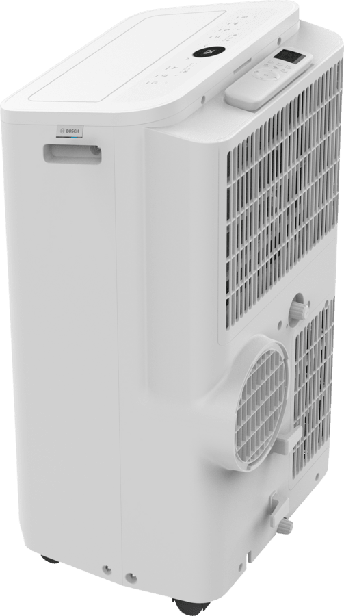 Bosch Cool 2000 mobile air conditioner with 2000W cooling, portable design, and eco-friendly refrigerant