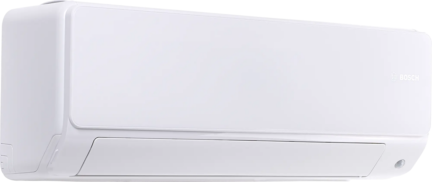 Bosch Climate 6000i inverter air conditioner indoor unit with 24,000 BTU for efficient cooling and heating of large rooms
