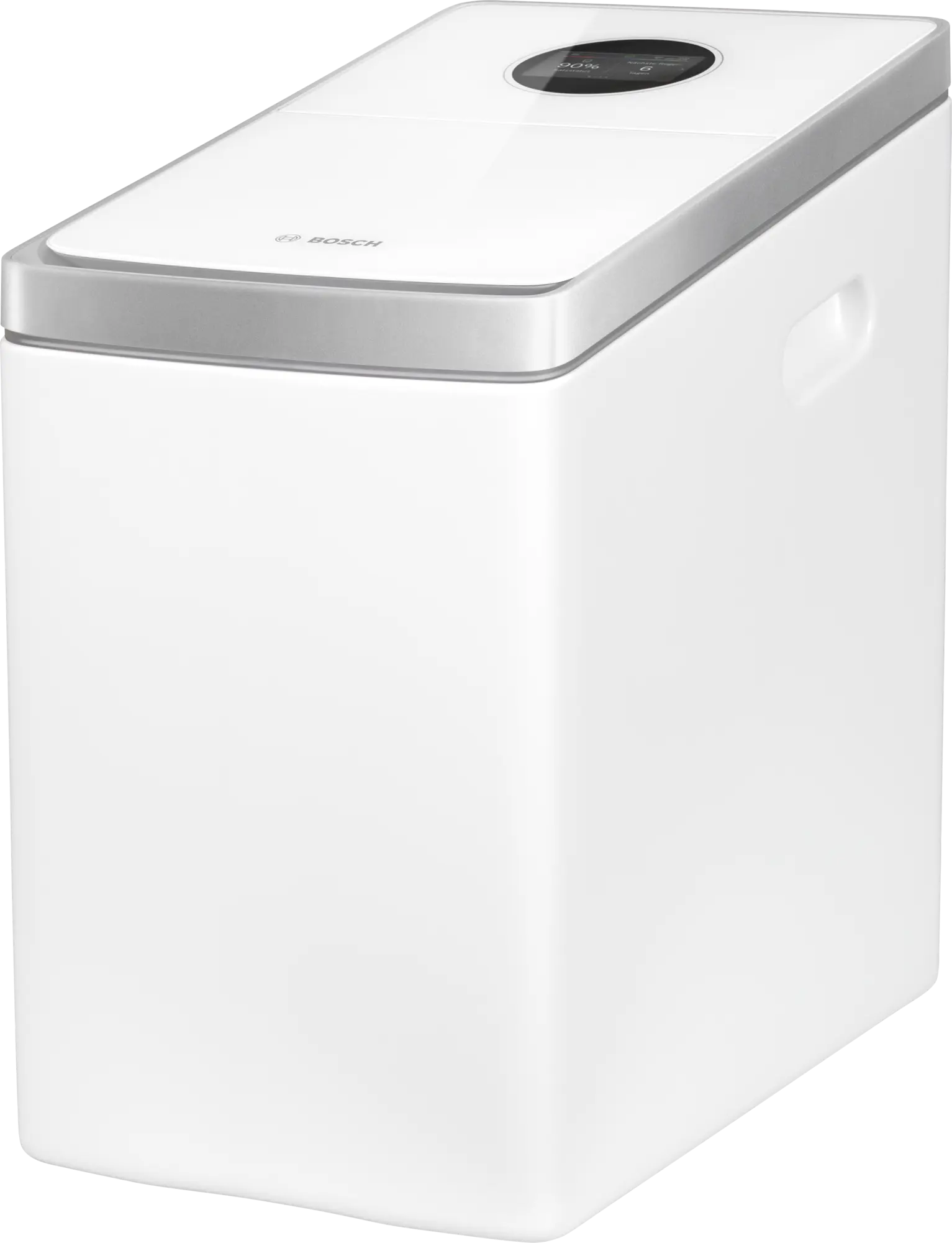 Bosch Aqua 8000i S water softening station with 26 liters capacity and touch control panel