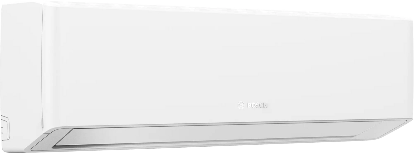 Bosch Climate 7000i inverter air conditioner with A+++ energy efficiency, smart sensors, multi-layer filtration, and Wi-Fi control