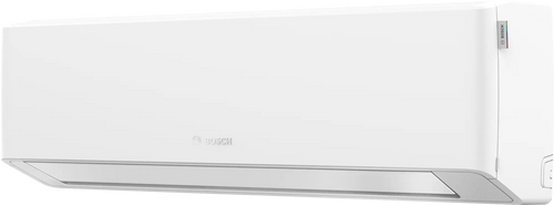 Bosch Climate 7000i inverter air conditioner with A+++ energy efficiency, smart controls, and sleek design