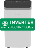 Bosch Cool 5000 mobile air conditioner with inverter technology and LED display