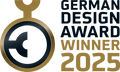 Mobile Air Conditioner Bosch Cool 4000 German Design Award Winner 2025 logo.