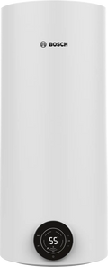 Bosch vertical electric water heater with smart control and digital display panel