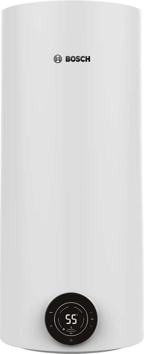 Bosch Tronic 4000 T vertical electric water heater with smart control and energy-efficient design
