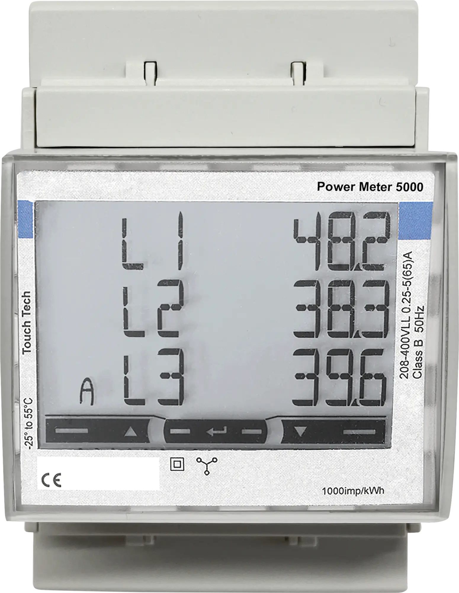 Bosch Power Meter 5000 high-precision three-phase energy meter for smart home and solar energy management