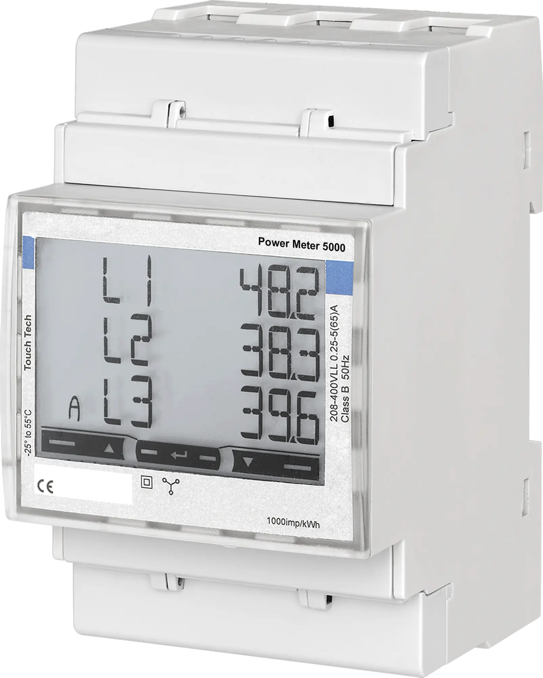 Bosch Power Meter 5000 high-precision three-phase energy meter for smart home and solar energy management