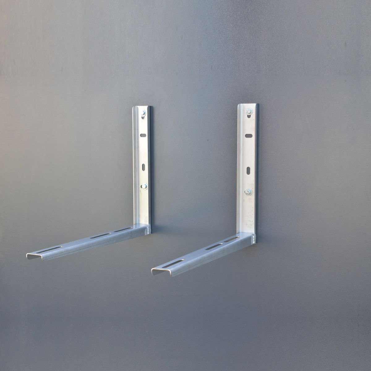 Wärmepumpen-Wandhalter SA69 Edelstahl 500×600×3,0 mm – Set 2 Stück bis 150 kg
