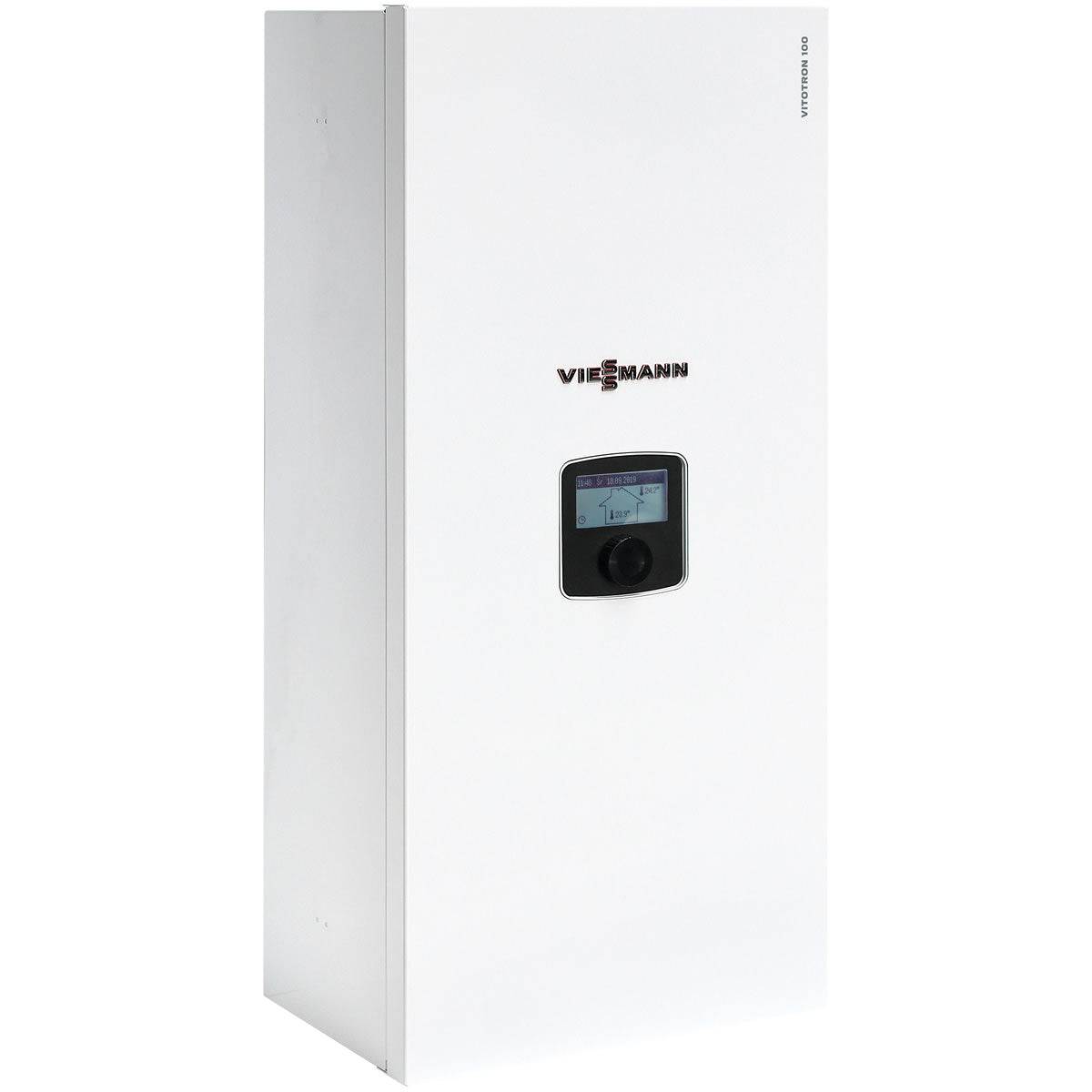 Viessmann Vitotron 100 VLN3 white electric boiler with digital control panel and 24 kW Leistung