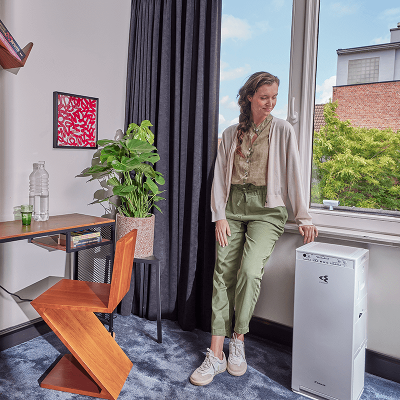 Daikin MCK555AW Luftreiniger & Luftbefeuchter – Detailansicht
